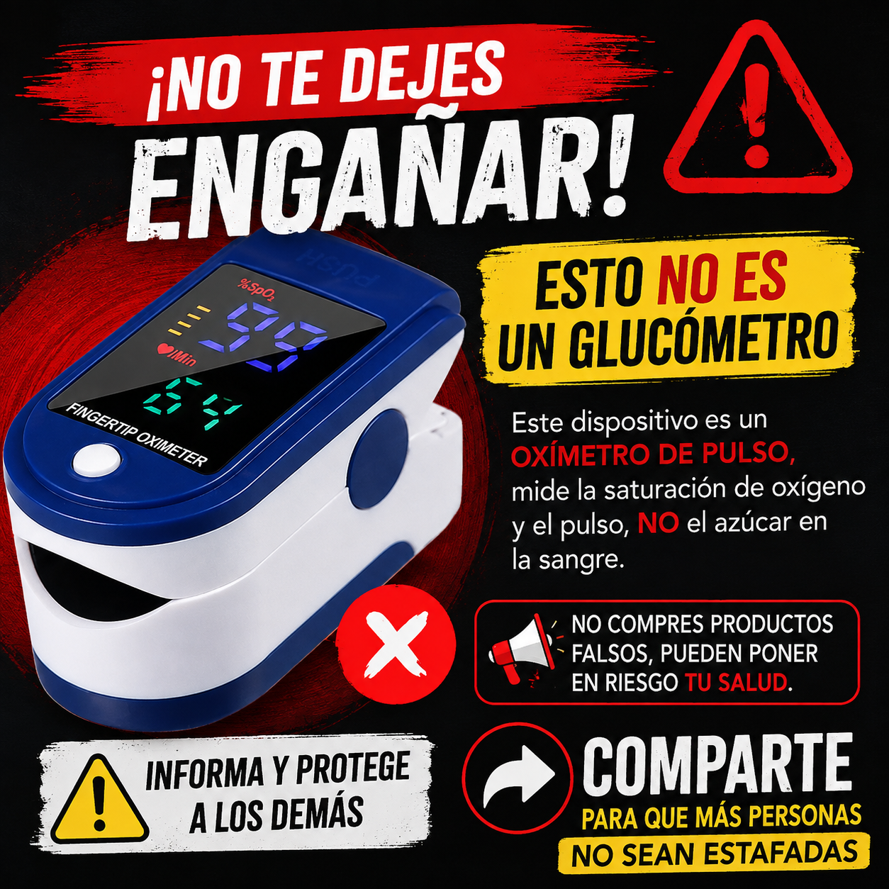 Glucómetros no invasivos vs oxímetros: qué debes saber